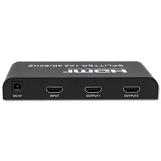 Qoltec Aktywny rozdzielacz Splitter 2 x HDMI 4K x 2K | 6Gb/s | 60Hz