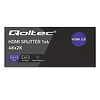 Qoltec Aktywny rozdzielacz Splitter 4 x HDMI 4K x 2K | 6Gb/s | 60Hz