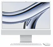 Apple iMac 24 cale: M3 8/10, 16GB, 256GB, 30W - Srebrny - MQRK3ZE/A/R1