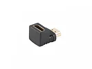 Lanberg Adapter HDMI(F)-HDMI(F) 4K kątowy dół AD-HDMI-03