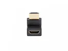 Lanberg Adapter HDMI(M)-HDMI(F) 4K kątowy góra AD-HDMI-04