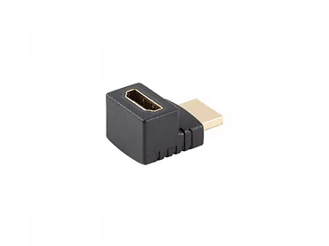 Lanberg Adapter HDMI(M)-HDMI(F) 4K kątowy góra AD-HDMI-04