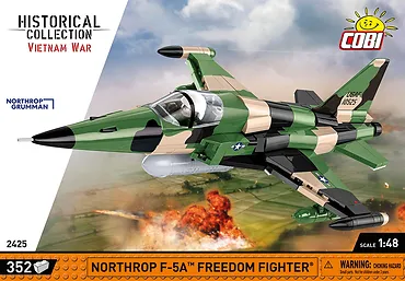 Cobi Klocki Klocki Northrop F-5A Freedom Fighter