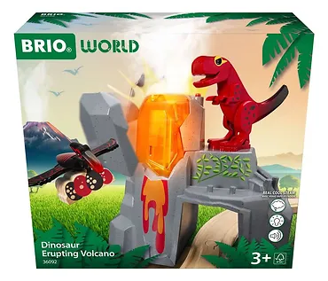 Brio Zestaw Dino Wulkan