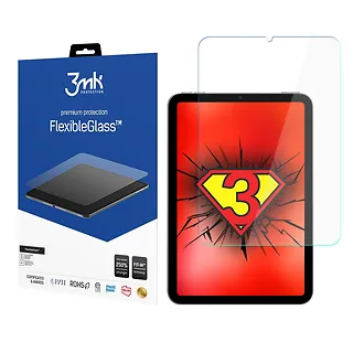 3MK Szkło hybrydowe FlexibleGlass iPad Mini 6 generacji 2021 8,3"