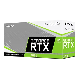 PNY Karta graficzna GeForce RTX3050 6GB Verto Dual Fan Edition