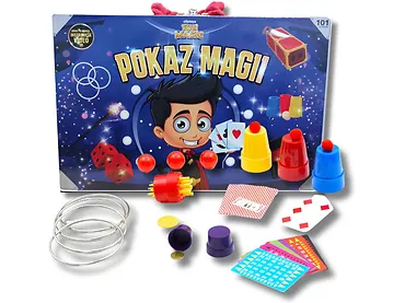 Pokaz magii w walizce Fun Magic 101 sztuczek