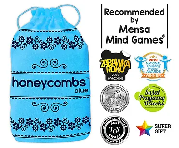 Piatnik Gra Honeycombs Blue