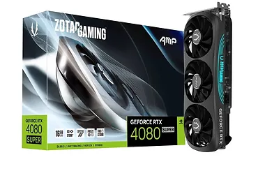 ZOTAC Karta graficzna GeForce RTX 4080 SUPER AMP 16GB GDDDRX6 3DP/HDMI 256bit