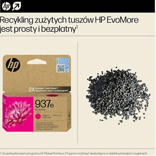 HP Inc. Tusz 937e Magenta 4S6W7NE