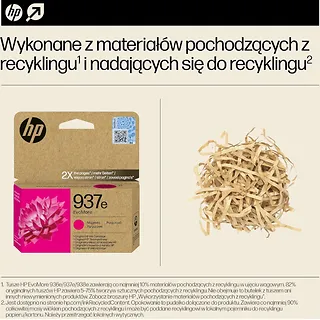 HP Inc. Tusz 937e Magenta 4S6W7NE