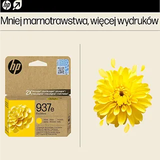 HP Inc. Tusz 937e Yellow 4S6W8NE