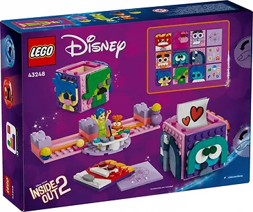 LEGO Klocki Disney Classic 43248 W głowie się nie mieści 2 - kostki z emocjami