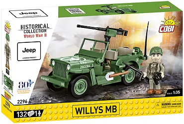 Cobi Klocki Klocki Willys MB 132 elementy