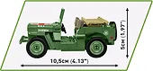 Cobi Klocki Klocki Willys MB 132 elementy