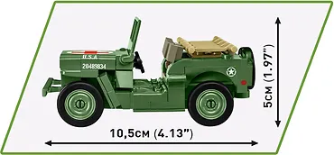 Cobi Klocki Klocki Willys MB 132 elementy