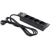 Qoltec Listwa zasilająca PDU do RACK 10" | 1U | 16A | 4xFrench | 1.8m