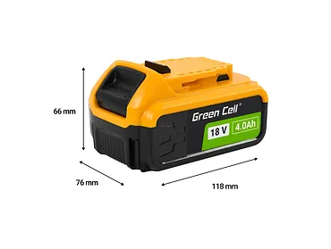 Green Cell Bateria do DeWalt XR 18V 4Ah zamiennik XR DCB182