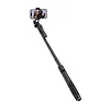 CRONG Aluminiowy selfie stick Bluetooth tripod