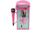 Lexibook Barbie – Przenośny głośnik Bluetooth z mikrofonem, efektami świetlnymi, karaoke, bezprzewodowy,