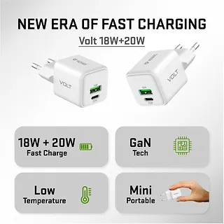 YENKEE Ładowarka sieciowa USB C/A 20W/18W 3A Power delivery 3.0 QC3.0