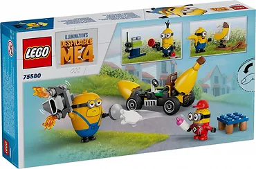 LEGO Klocki Minions 75580 Minionki i bananowóz