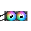 Thermaltake Chłodzenie wodne - TH240 V2 ARGB (2x120mm) miedziany blok CPU