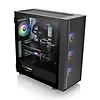 Thermaltake Obudowa - H570 Tempered Glass 3x12cm ARGB Czarna