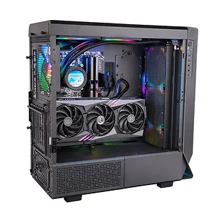 Thermaltake Chłodzenie wodne - Toughliquid Ultra 420 RGB - 2.1" LCD, ToughFan RGB 140mm*3