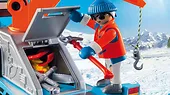 Playmobil Family Fun 9500 Ratrak Pług Śnieżny