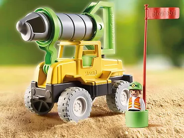 Playmobil Zestaw Sand 70064 Samochód z wiertłem do piasku