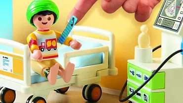 Playmobil Zestaw City Life 70192 Szpitalny pokój dziecięcy