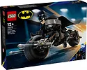 LEGO Klocki Super Heroes 76273 Figurka Batmana do zbudowania i batcykl