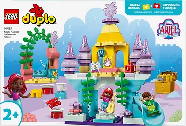 LEGO Klocki DUPLO Disney 10435 Magiczny podwodny pałac Arielki