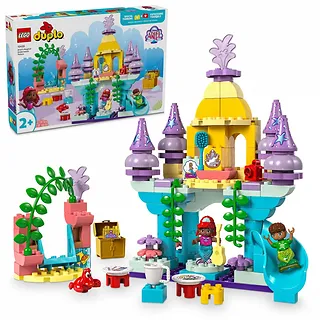 LEGO Klocki DUPLO Disney 10435 Magiczny podwodny pałac Arielki