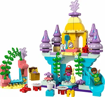 LEGO Klocki DUPLO Disney 10435 Magiczny podwodny pałac Arielki