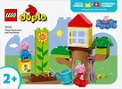 LEGO Klocki  DUPLO 10431 Peppa Pig Ogród i domek na drzewie Peppy