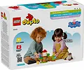 LEGO Klocki  DUPLO 10431 Peppa Pig Ogród i domek na drzewie Peppy