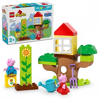 LEGO Klocki  DUPLO 10431 Peppa Pig Ogród i domek na drzewie Peppy