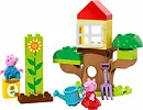 LEGO Klocki  DUPLO 10431 Peppa Pig Ogród i domek na drzewie Peppy