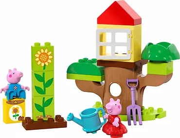 LEGO Klocki  DUPLO 10431 Peppa Pig Ogród i domek na drzewie Peppy