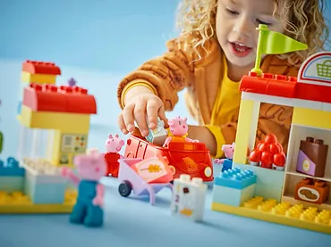 LEGO Klocki DUPLO 10434 Peppa Pig Peppa i supermarket