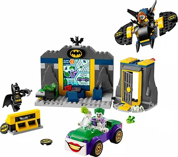 LEGO Klocki Super Heroes 76272 Jaskinia Batmana z Batmanem, Batgirl i Jokerem