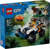 LEGO Klocki City 60424 Quad badacza dżungli z pandą czerwoną