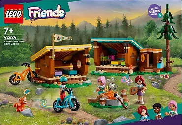 LEGO Klocki Friends 42624 Przytulne domki na letnim obozie