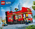 LEGO Klocki City 60407 Czerwony, piętrowy autokar