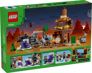 LEGO Klocki Minecraft 21263 Kopalnia w Badlandach