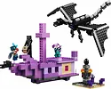 LEGO Klocki Minecraft 21264 Smok Kresu i statek Kresu