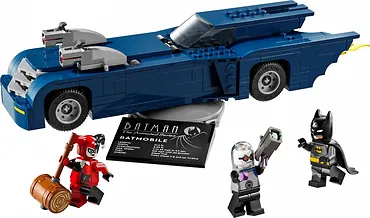 LEGO Klocki Super Heroes 76274 Batman z batmobilem kontra Harley Quinn i Mr. Freeze