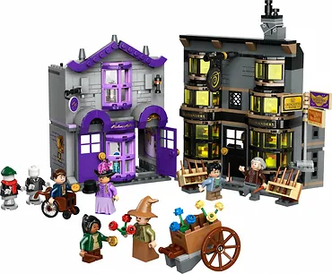 LEGO Klocki Harry Potter 76439 Sklepy Ollivandera i Madame Malkin
